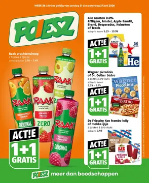 Poiesz folder voorblad