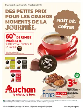 Auchan couverture de brochure