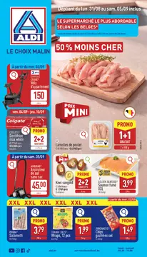ALDI couverture de brochure