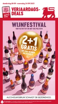 Delhaize folder voorblad