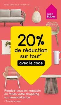 Leen Bakker couverture de brochure