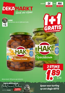 DekaMarkt folder voorblad