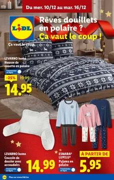 Lidl couverture de brochure