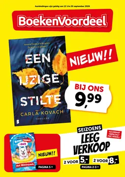 BoekenVoordeel folder voorblad
