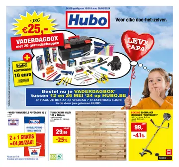 Hubo folder voorblad