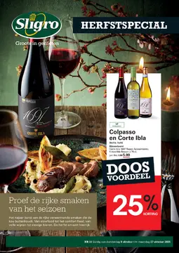 Sligro folder voorblad
