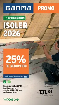 GAMMA Isolation couverture de brochure