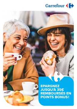 Carrefour couverture de brochure