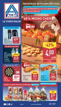 ALDI couverture de brochure