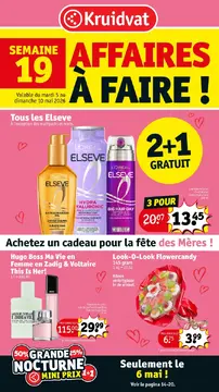 Kruidvat couverture de brochure