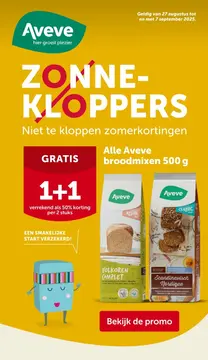 Aveve folder voorblad
