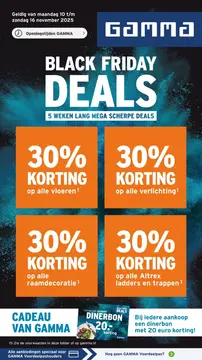 GAMMA folder voorblad