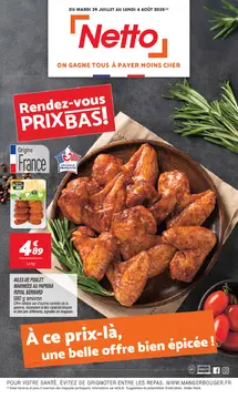 Netto couverture de brochure