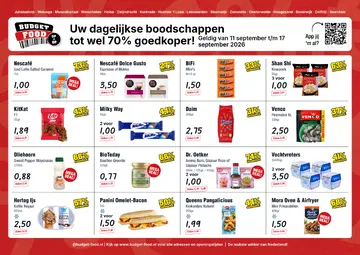 Budget Food folder voorblad
