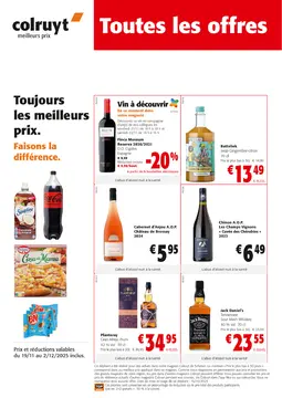 Colruyt couverture de brochure