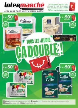 Intermarché couverture de brochure