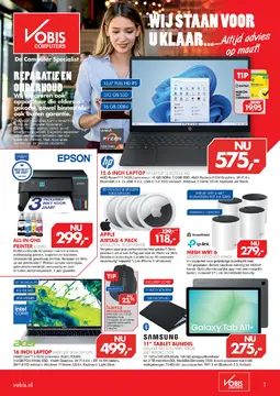 Vobis folder voorblad