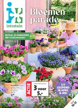 Intratuin folder voorblad