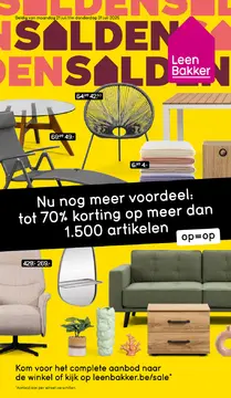 Leen Bakker folder voorblad