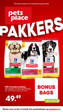 Pets Place folder voorblad