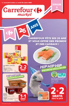 Carrefour Market couverture de brochure