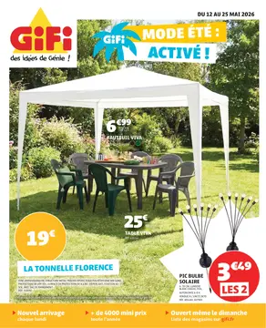 GiFi couverture de brochure