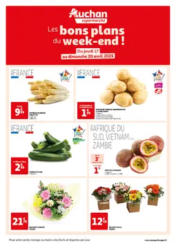 Auchan folder voorblad
