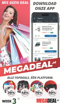 MegaDeal folder voorblad