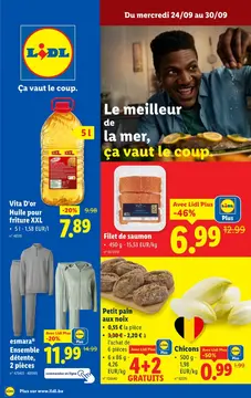 Lidl couverture de brochure