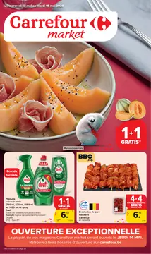 Carrefour Market couverture de brochure