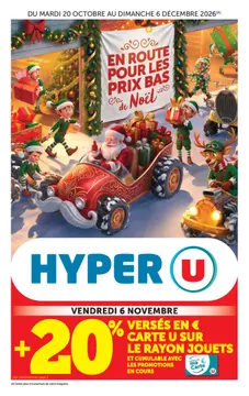 Hyper U couverture de brochure