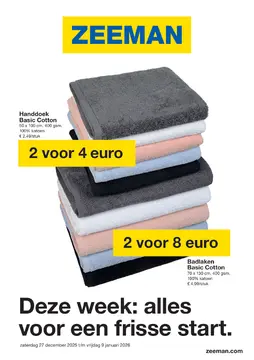 Zeeman folder voorblad