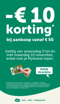 Aveve folder voorblad