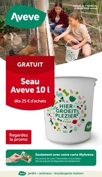 Aveve couverture de brochure