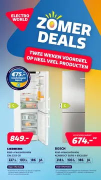 Electro World folder voorblad