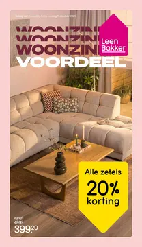 Leen Bakker folder voorblad