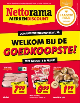 Nettorama folder voorblad