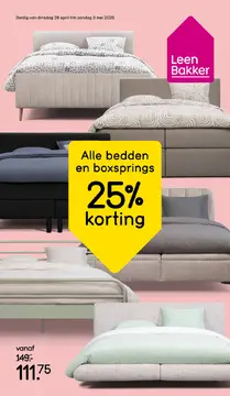 Leen Bakker folder voorblad