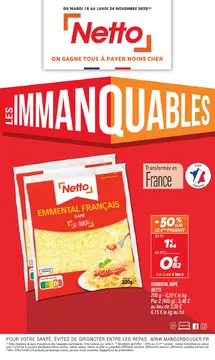 Netto couverture de brochure