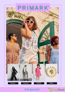 Primark couverture de brochure
