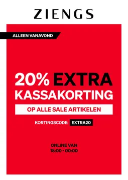 Ziengs Schoenen folder voorblad