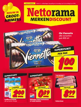 Nettorama folder voorblad