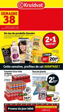 Kruidvat couverture de brochure