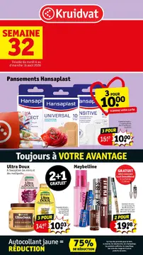 Kruidvat couverture de brochure
