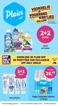 Plein.be folder voorblad