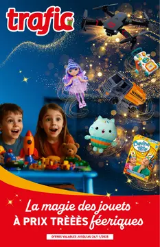 Trafic couverture de brochure