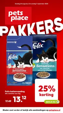 Pets Place folder voorblad
