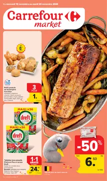 Carrefour Market couverture de brochure