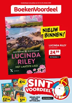 BoekenVoordeel folder voorblad