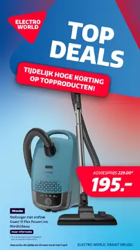 Electro World folder voorblad